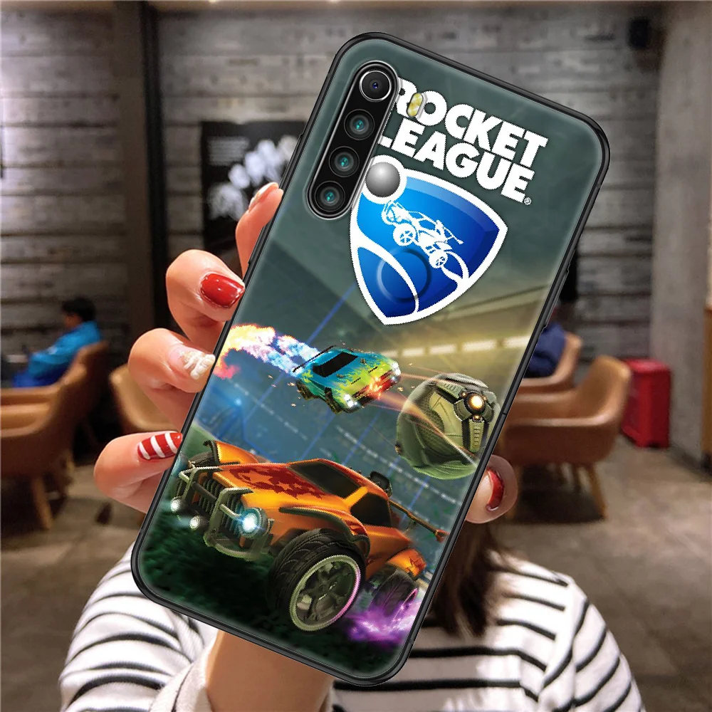 Чехол для телефона Rocket League Game Xiaomi Redmi Note 7 7A 8 8T 9 9A 9S 10 K30 Pro Ультрачерный 3D Модный