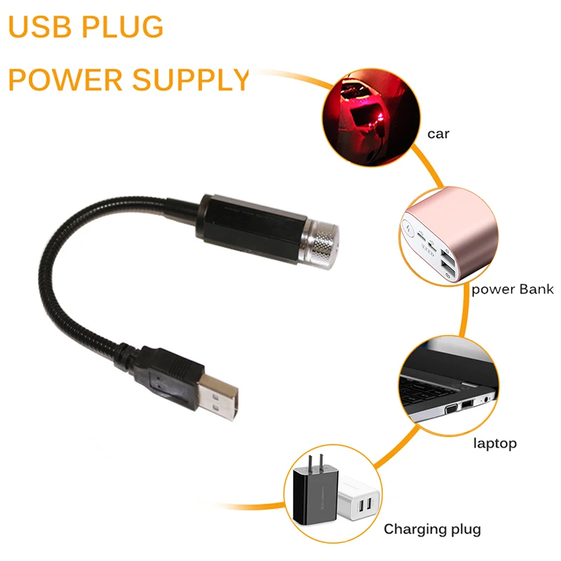 Миниатюрный светодиодный ночной Светильник D4 на крышу автомобиля универсальное