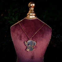 fairywoo elephant necklace girl cute jewelry accessories handmade miyuki beads pendant necklaces wholesale new animal chocker