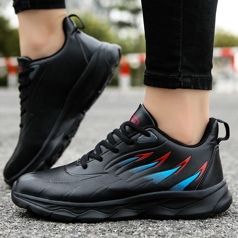 Womens Running Sneakers Antiskid Waterproof White Sports Shoes Woman Fashionable Casual Sneaker For Ladies Outdoor Flat Trainers | Обувь