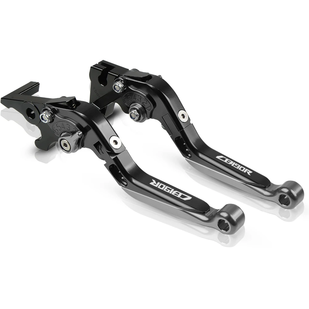 

Foldable Extendable Adjustable CNC Motorcycle Handlebars Brake Clutch Lever for Honda CB190R
