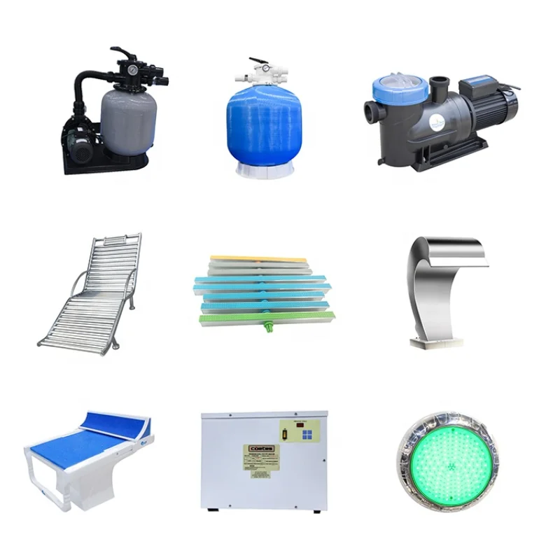 

outdoor full set swimming pool equipment accessories