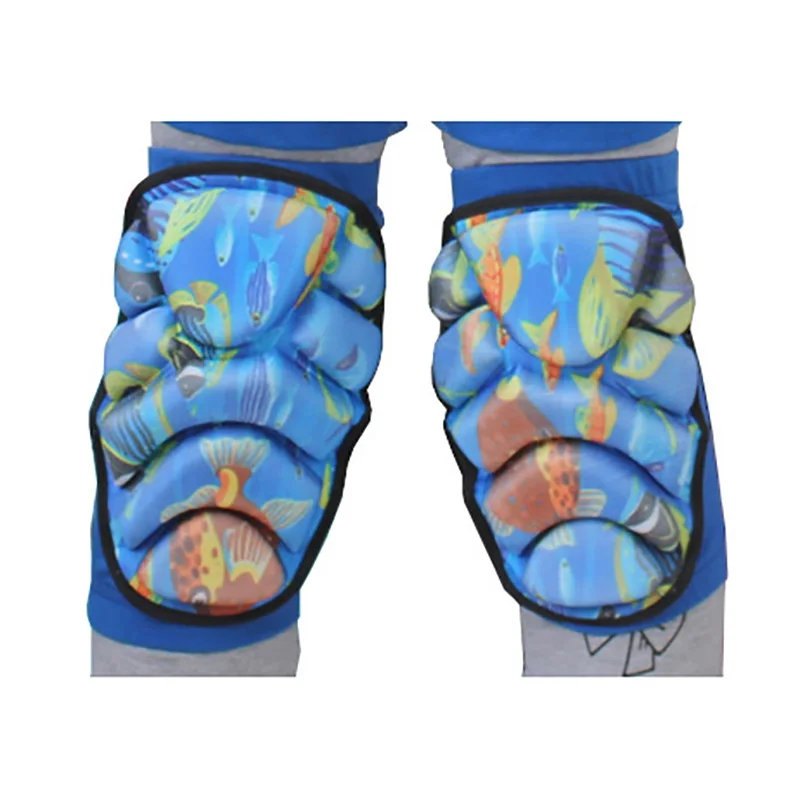 

Professional Knee Pad Children Adult Soft Elastic Anti-sweat Leg Protective Sleeve Brace Support Protector For Skiing Skating