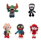 Плюшевая игрушка Funkin в стиле аниме пятничная ночь, Шуточный месяц, нескользящая помпа, мягкие куклы, детский подарок, Хэллоуин, Уитти, бойфренд, мягкая набивная кукла