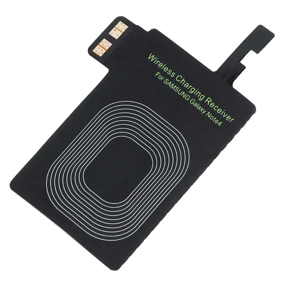 Прочный черный 5V 750mA Универсальный Android Qi беспроводной зарядный приемник