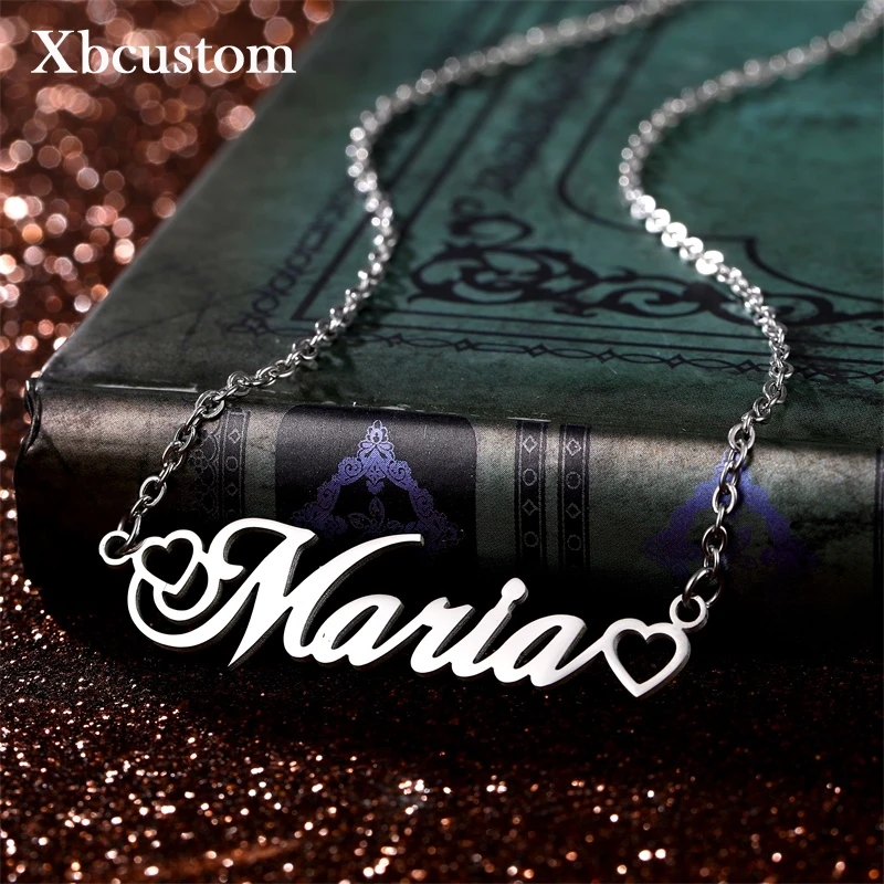 Персонализированное ожерелье на заказ золотая цепочка из нержавеющей стали