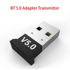 Адаптер USB BT 5,0, передатчик, Bluetooth-совместимый приемник, музыкальный аудио ключ, беспроводной USB-адаптер для ПК, настольного компьютера