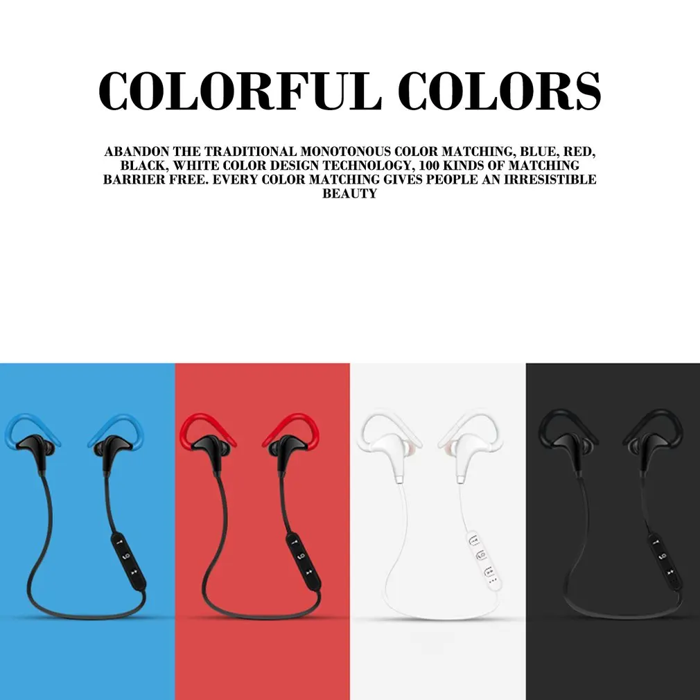 BT-01 беспроводные наушники стерео наушники-Крючки спортивные с шумоподавлением