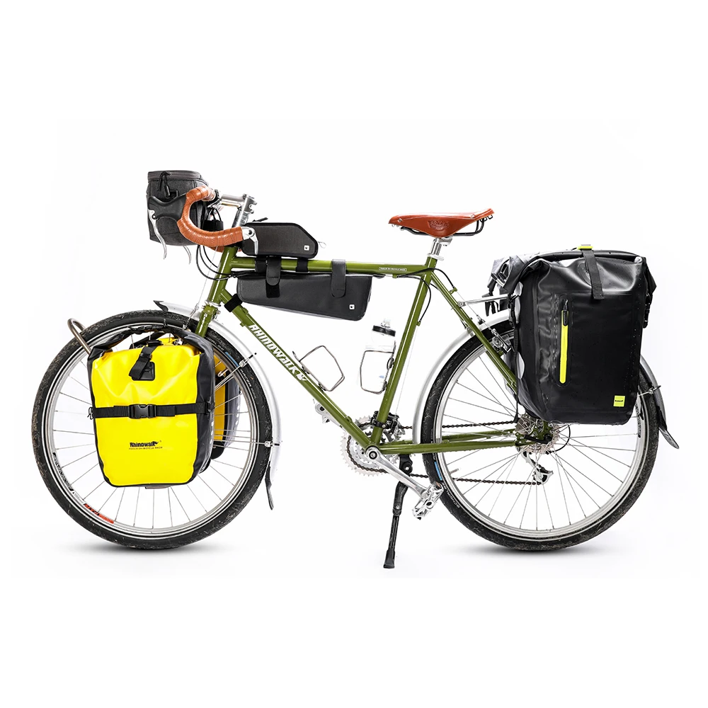 

Rhinowalk Bicycle Pannier Bag 20L Waterproof Mountain Road Bike Front Rear Rack Tail Seat Trunk Pack Cycling Accessories