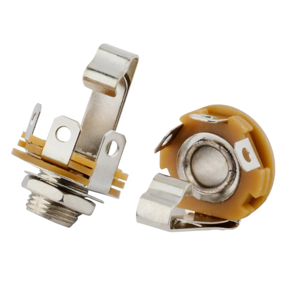 jack buchse für elektrische gitarre 10 stücke 635mm 14 zoll löten mono ts panel chassis montieren audio buchse vernickelt free global