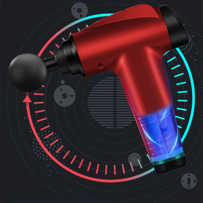 

Percussion Massage - 12 Speed Cordless Handheld Deep Tissue & Muscle Fascia Massager US Plug