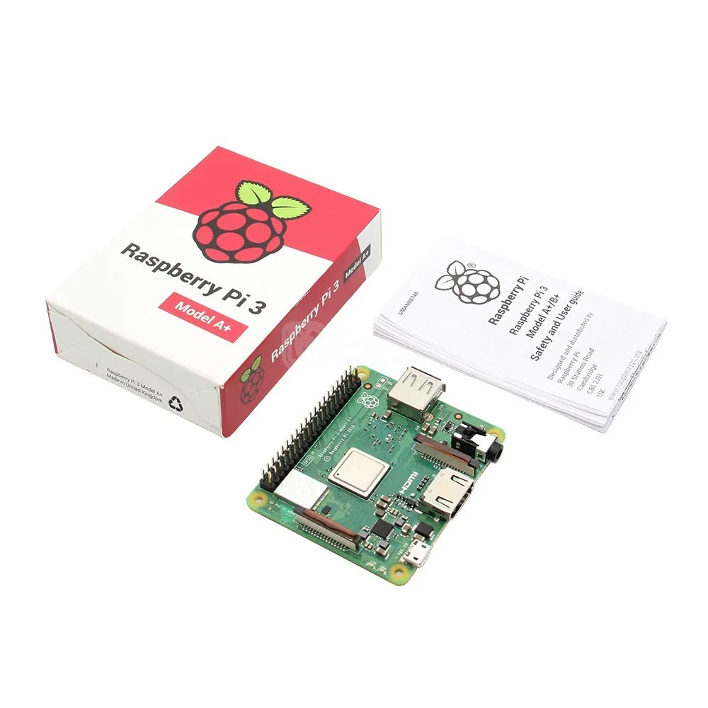 Новый Raspberry Pi 3 Модель A + (Plus) 3A материнская плата с 2 4G и 5G WiFi четырехъядерный