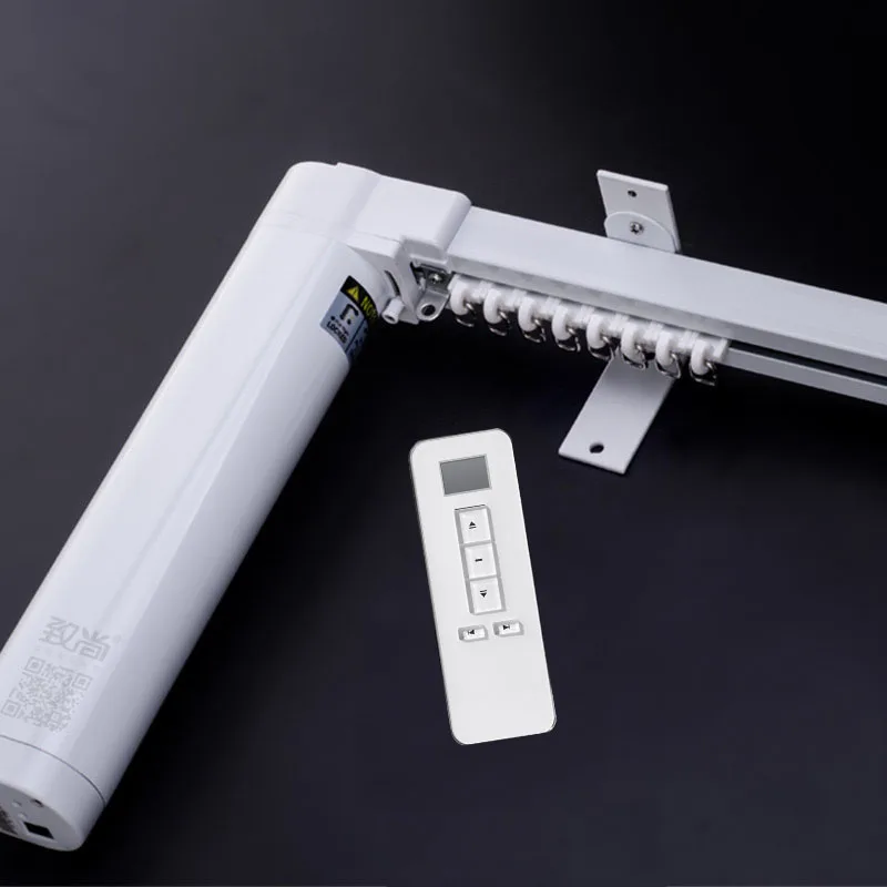 Электрический карниз для штор мотор открытия и закрытия совместим с Google Home Alexa