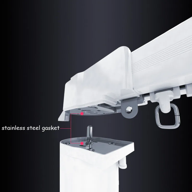 Электрический карниз для штор мотор открытия и закрытия совместим с Google Home Alexa