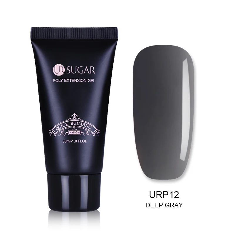 Ur Sugar 30 г полигелевый удлинитель для пальцев, кристально-Желейный гель для ногтей, УФ светодиодный твердый гель, акриловый строительный УФ-гель - Цвет: 116