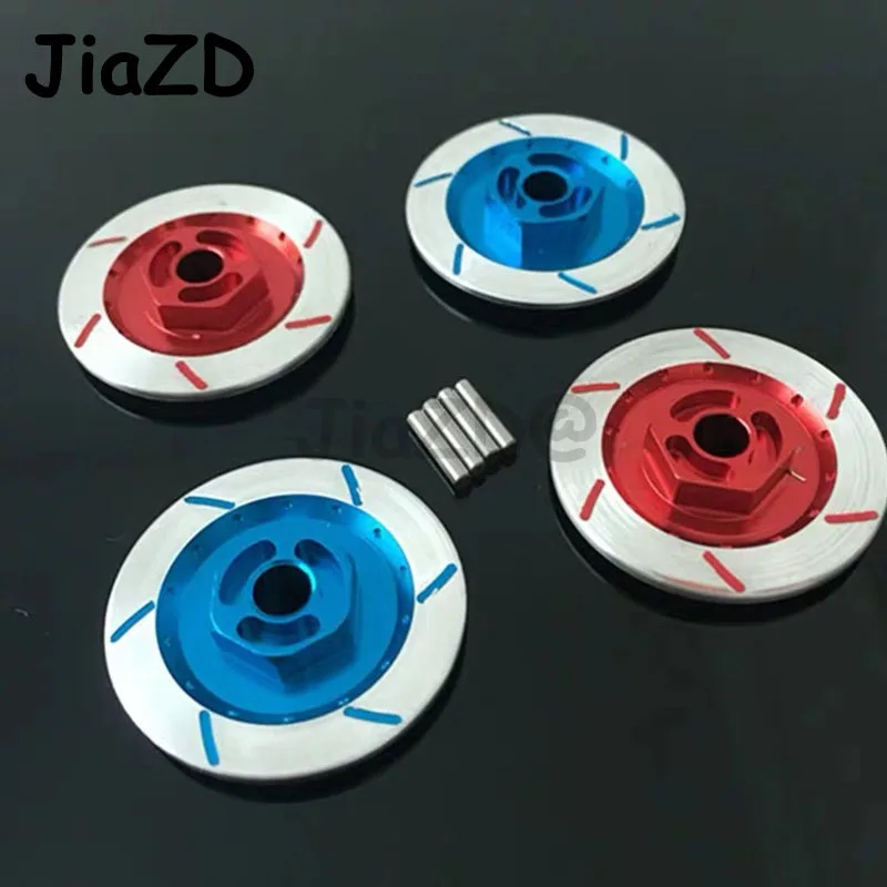 

4 шт. алюминиевый сплав тормозного диска колеса коробка металлическая 12 мм Шестигранная гайка для RC 1/10 Масштаб модели детали для обновления ...