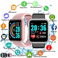 2021 smart watches men women d20 smart watch blood pressure monitor sports fitness bracelet smartwatch for apple xiaomi android