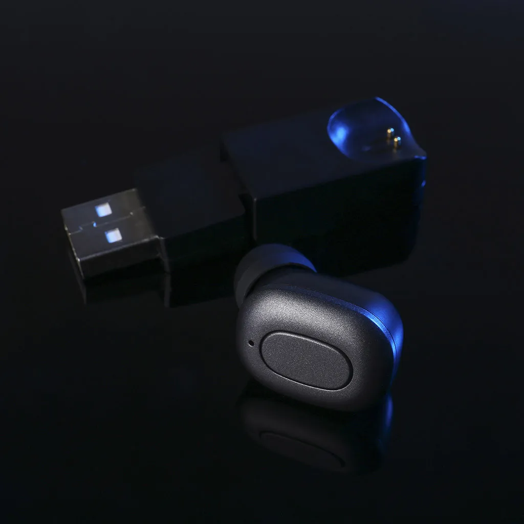 Наушники Blueteeth мини-наушники невидимые Bluetooth встроенный микрофон шумоподавление