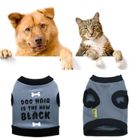 letter printing dog clothes for small medium pullover dogs pets warm clothing hoodies puppy dog accessory pet sweater vests