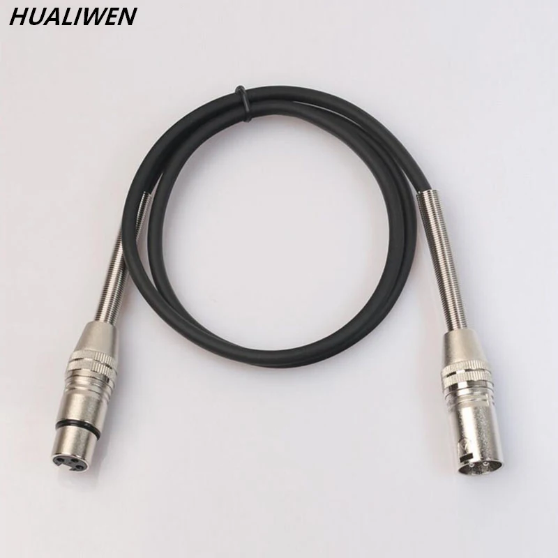 Кабель XLR штырь гнездо M/F 3 контактный аудио кабель OFC фольга + Плетеный