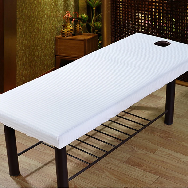 Однотонная Массажная простыня с отверстиями для дыхания 100% хлопок | Дом и сад