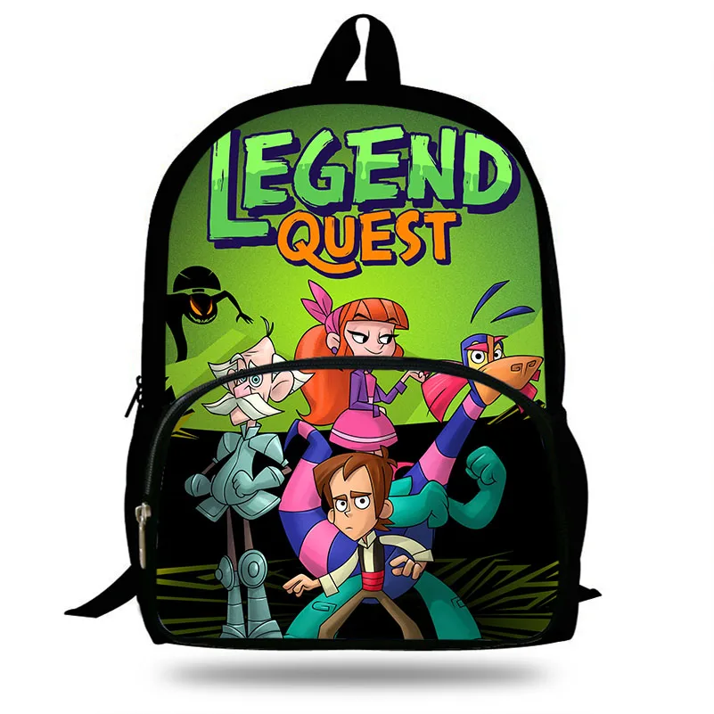 Высококачественный рюкзак Legend quest master of myth школьная сумка для мальчиков и девочек