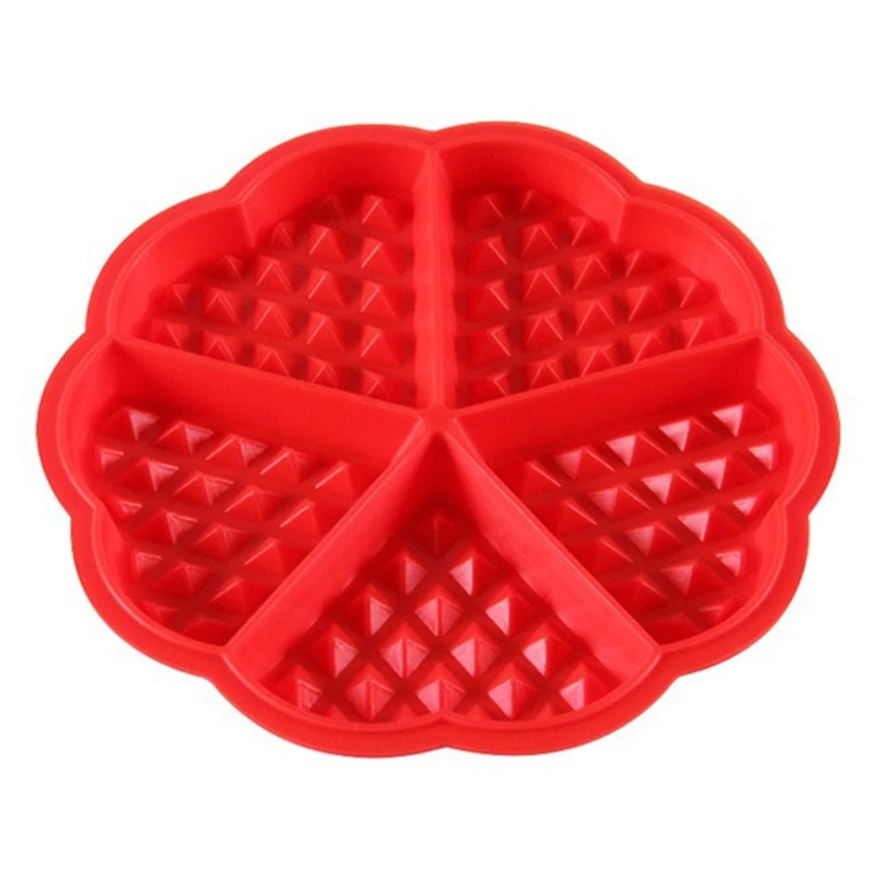 Вафельница форма для вафель поднос силиконовая печенья пирога посуда выпекания
