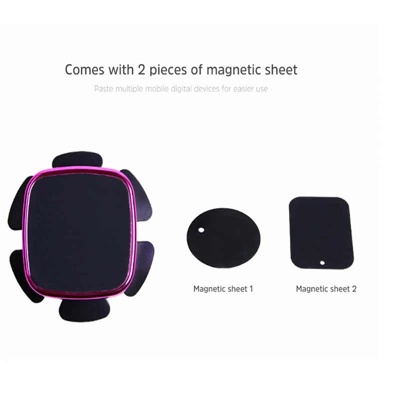 Универсальный автомобильный держатель на руль 6x6 см мобильный телефон Умный