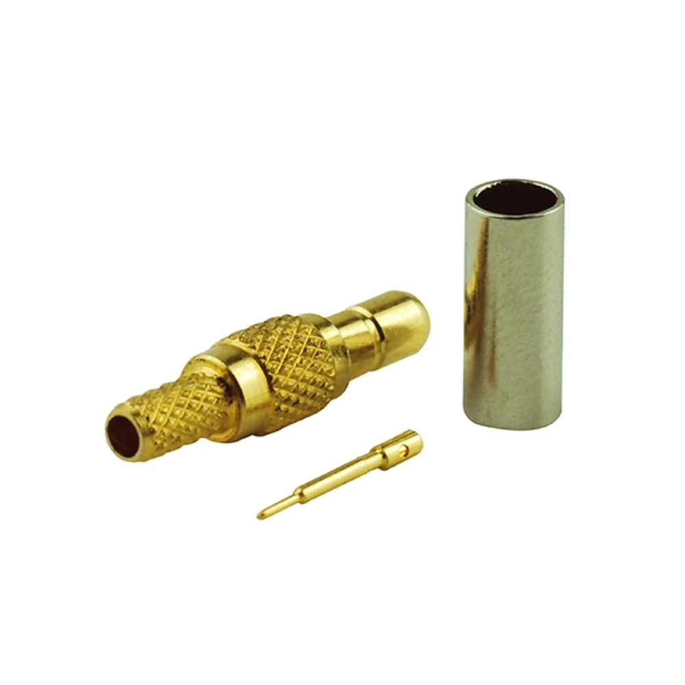 DAB + антенный разъем SSMB Jack Male RF Coax адаптер прямой обжимный кабель для LMR 100 RG174 RG316 5