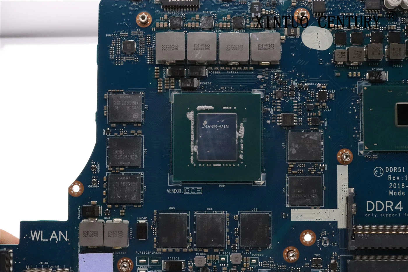 CN-0D3R1D 0D3R1D D3R1D For Dell Alienware 15 R5 17 R5 Laptop Motherboard DDR51 LA-F551P W/ SR3YY I7-8750H GTX1070 8G teste OK