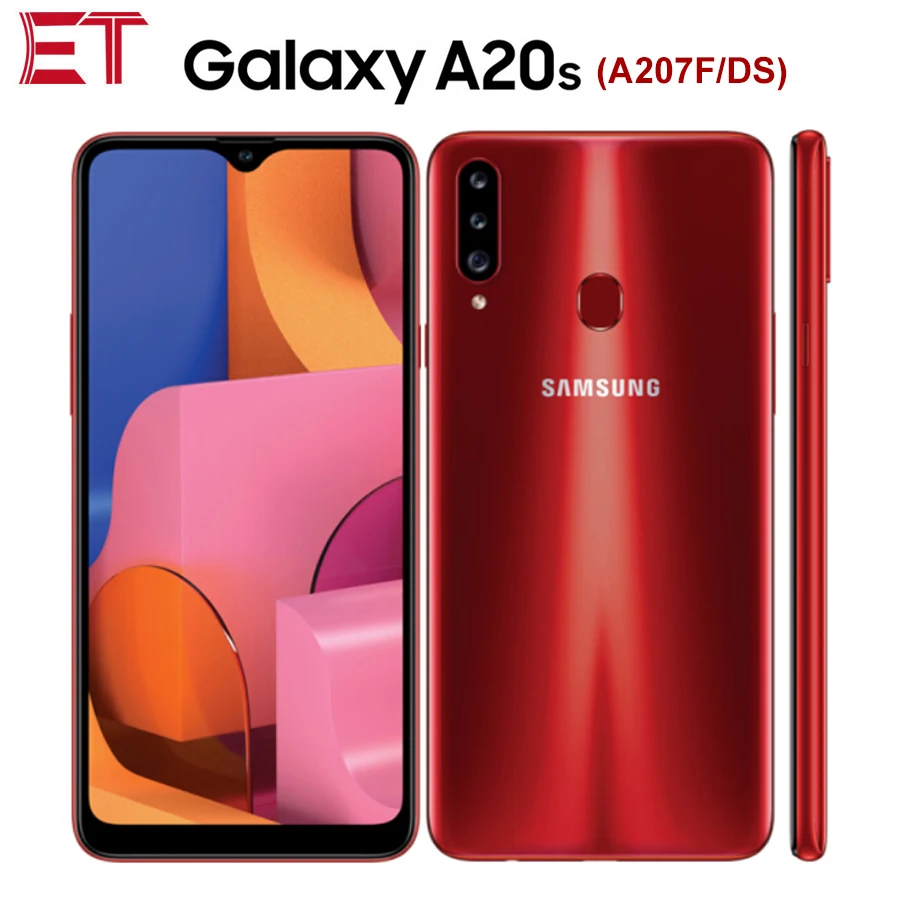 Глобальная версия Samsung Galaxy A20s A207F DS мобильный телефон 6 5 &quot 3 Гб оперативной памяти