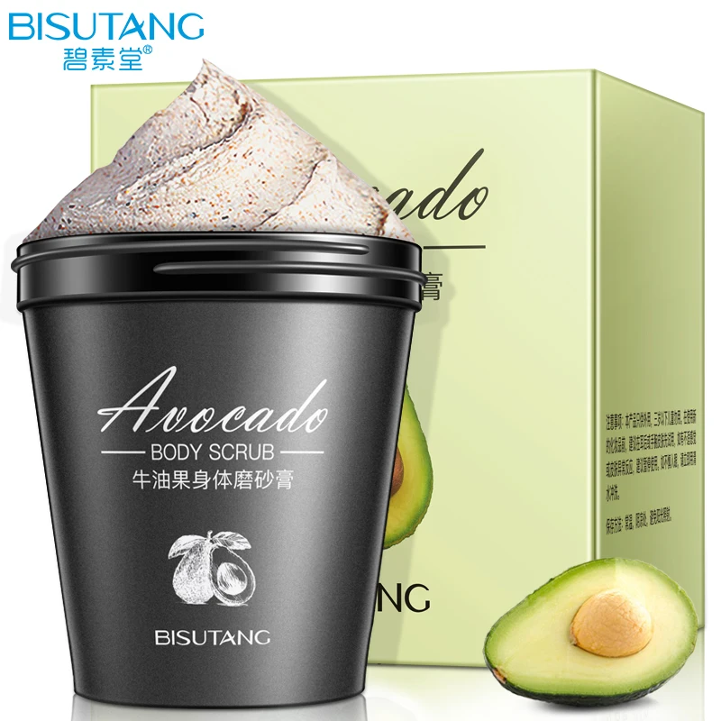 BISUTANG авокадо скраб для тела 200 г весь Отшелушивание гель мертвой кожи глубокое