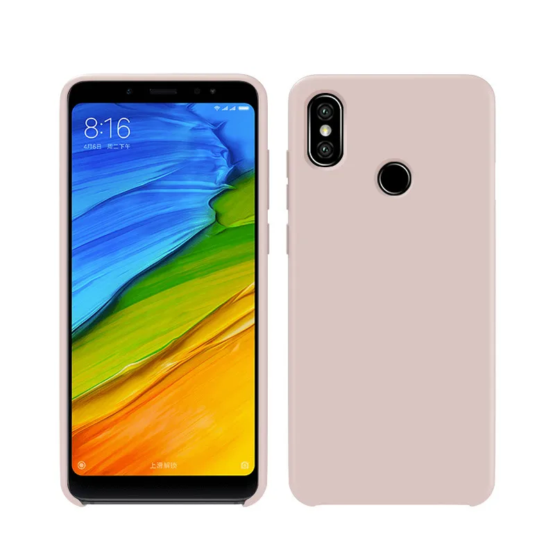 Розовый Мягкий силиконовый чехол для Redmi Note 5 Pro для XIAOMI Redmi Note5 6 7 8 9 Pro SE Lite K20 6A 7A 6X MIX3 - Цвет: Розовый