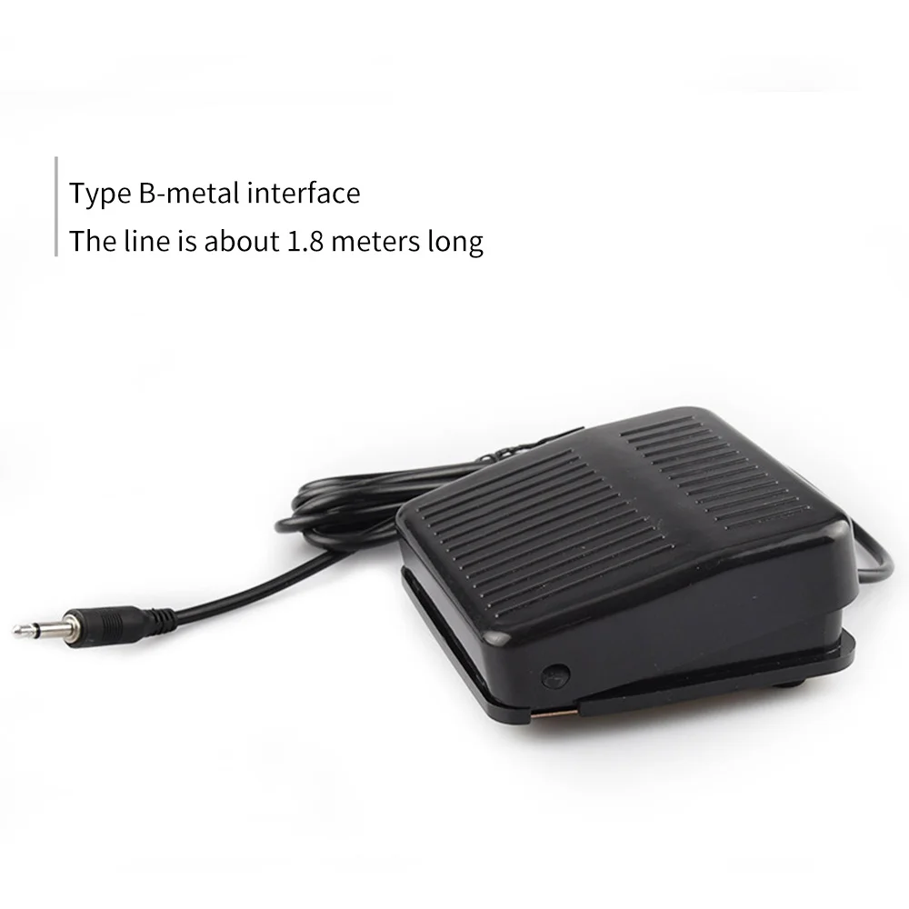 

Foot Switch Nonslip Metal On The Control Panel 220V Plastic Shell Foot Pedal Switch Electric Power