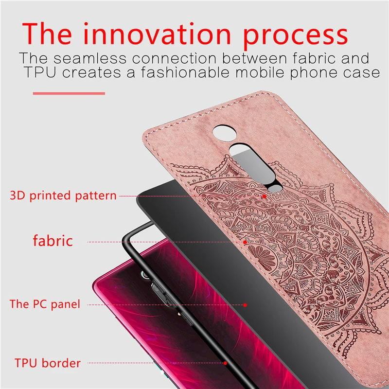 3D Цветочный тканевый чехол для Xiaomi Mi A2 A3 8 Lite 9T F1 мягкий силиконовый из ТПУ Redmi K20 Go 6A