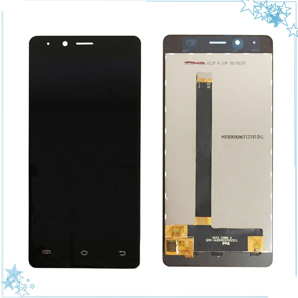Для BQ BQS 5060 тонкий ЖК дисплей с сенсорным экраном дигитайзер для LCD|Экраны