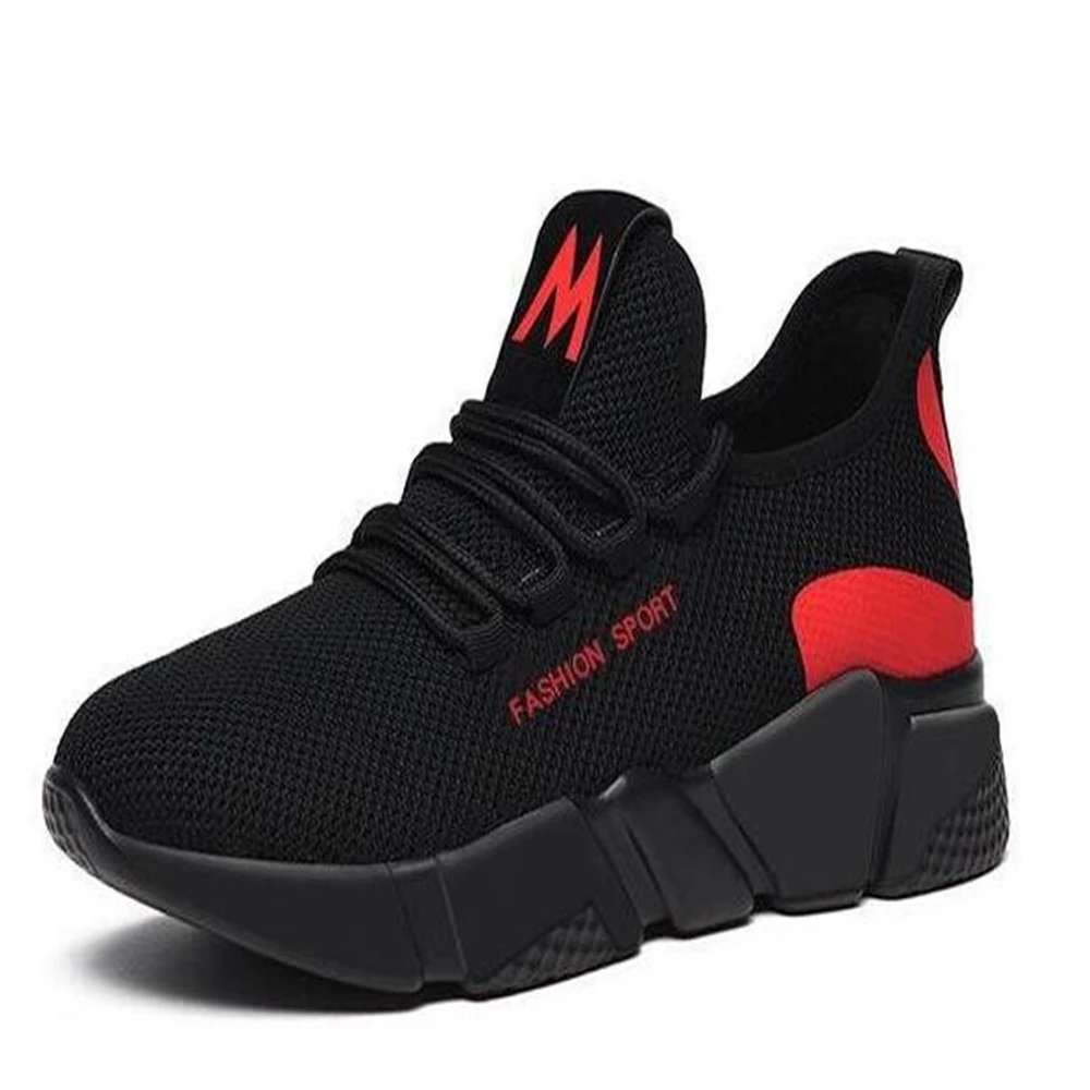 Женские кроссовки для бега на шнуровке женские носки обувь из дышащего сетчатого