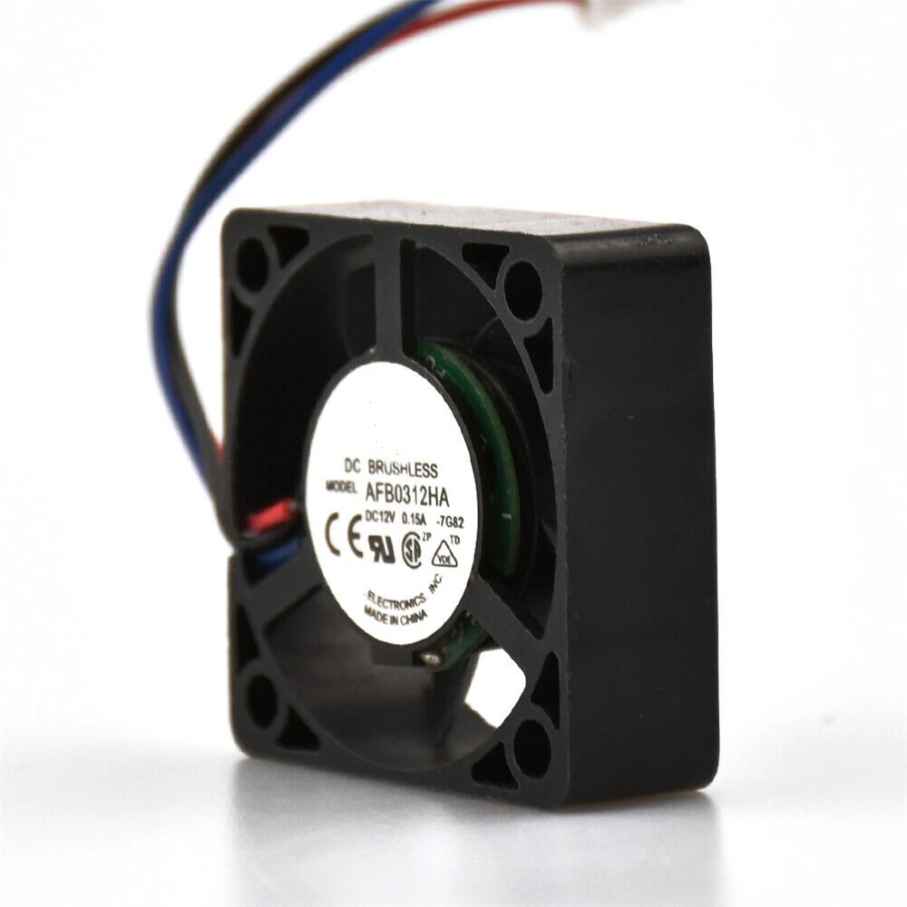 CPU Chassis Fan Replacement Double Ball Bearing AFB0312HA 12V 3 Pin Cooler Server Square Radiator Heat Sink For Laptop Notebook |