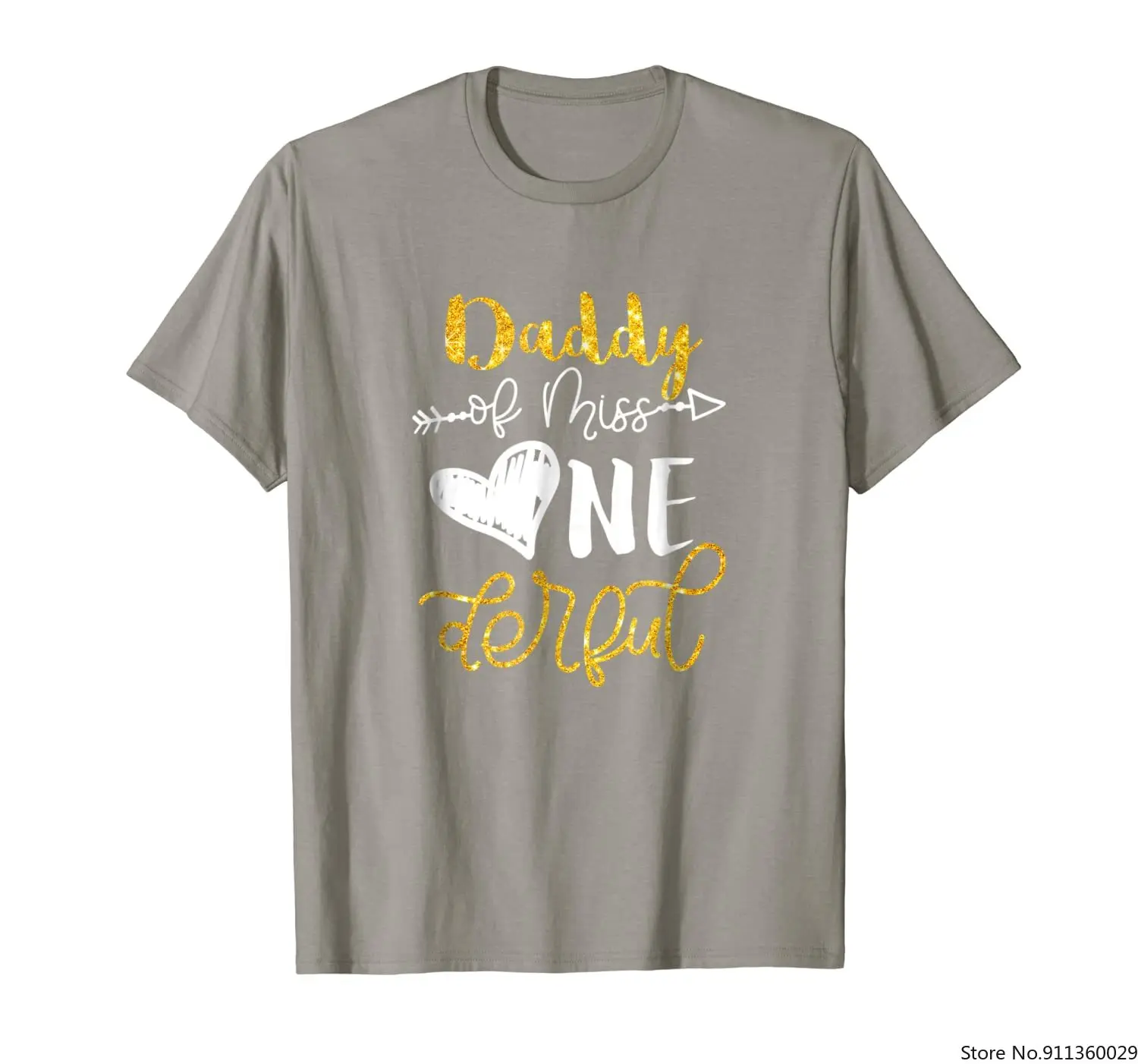 Мужская рубашка с изображением папы мисс Onederful Милый папа первый день рождения