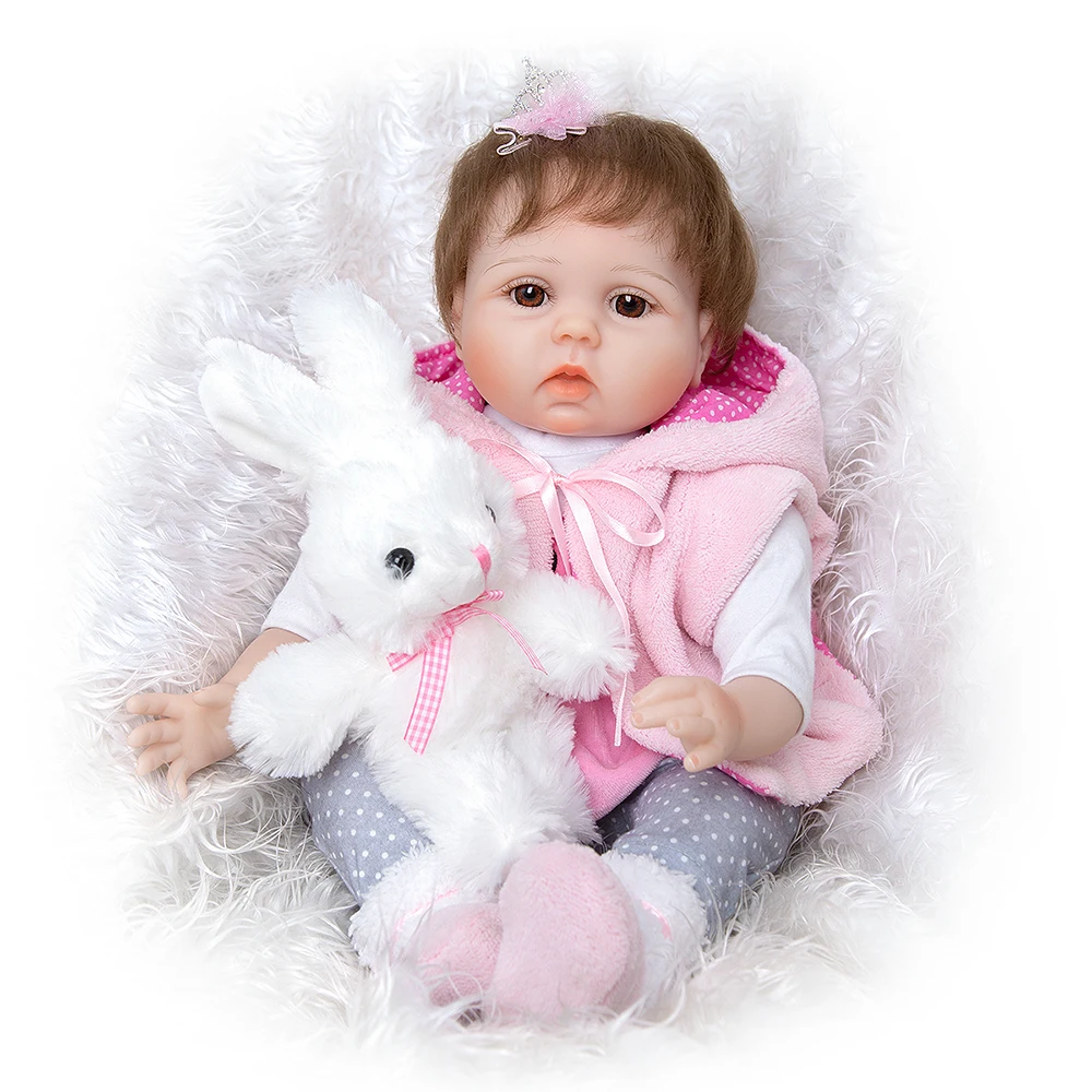 

Реалистичная силиконовая кукла-реборн для родителей и детей