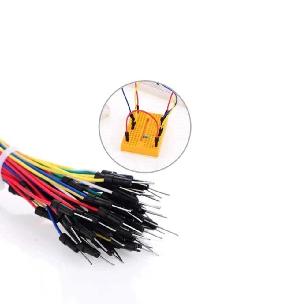 65 шт. Гибкая макетная плата без пайки джампер провод и кабель трос для хлеба |