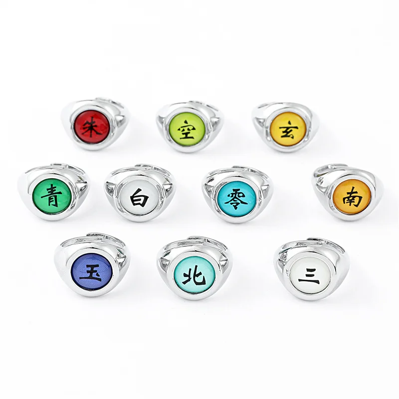 

Anime Cartoon Character Uchiha Itachi Ring Akatsuki Member Ring Men Women Anillos Best Party Gift Jewelry