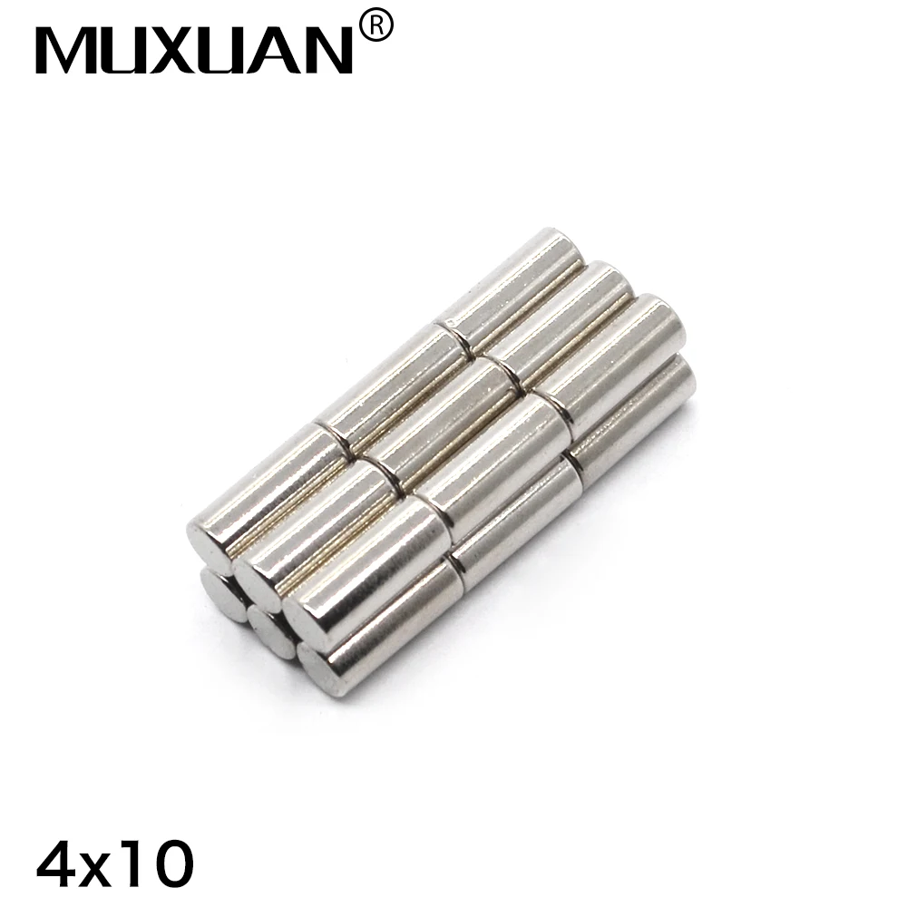 

Неодимовый магнит N35, Круглый, 4 х10 мм, 50 шт.