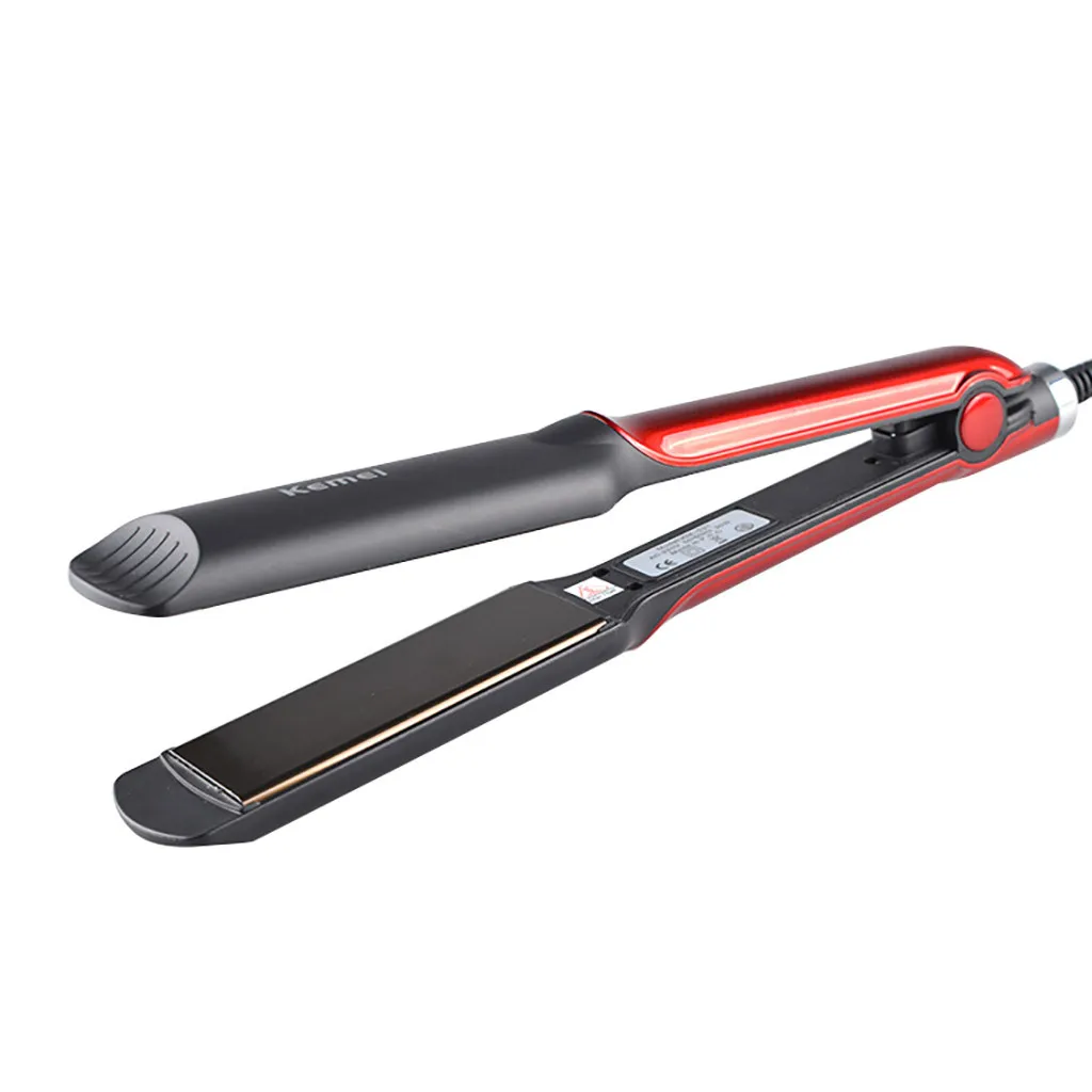 Выпрямитель для волос с нагревательной алюминиевой пластиной портативный