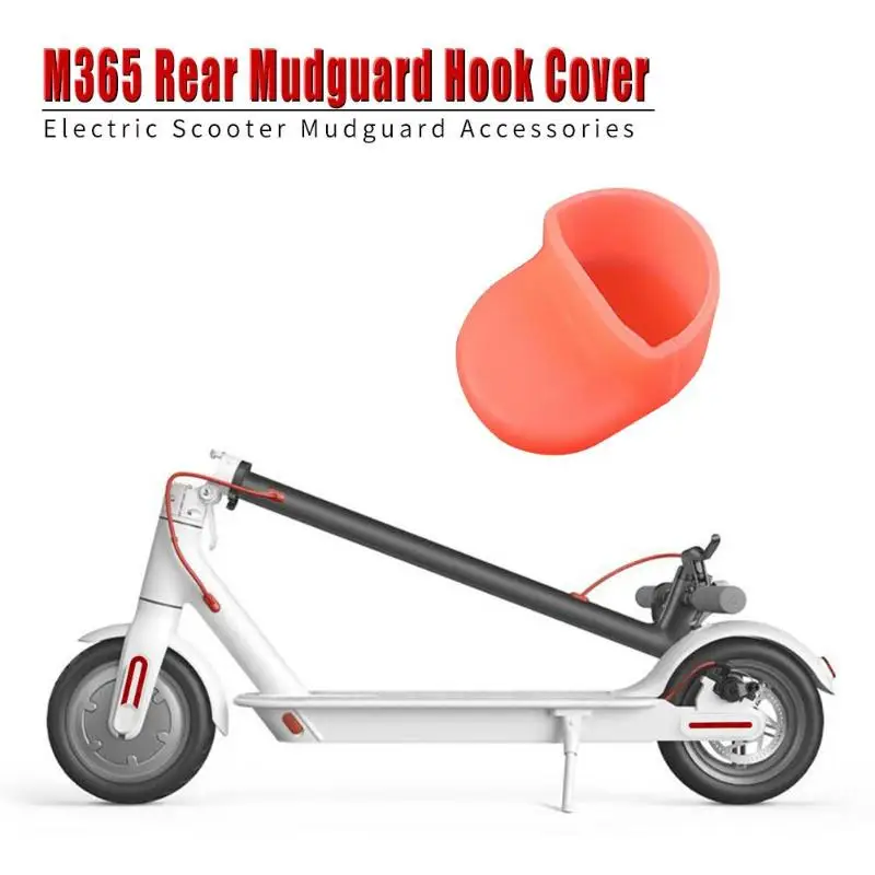 Крыло крыло крючок ремонт M365 силиконовый чехол задний брызговик для