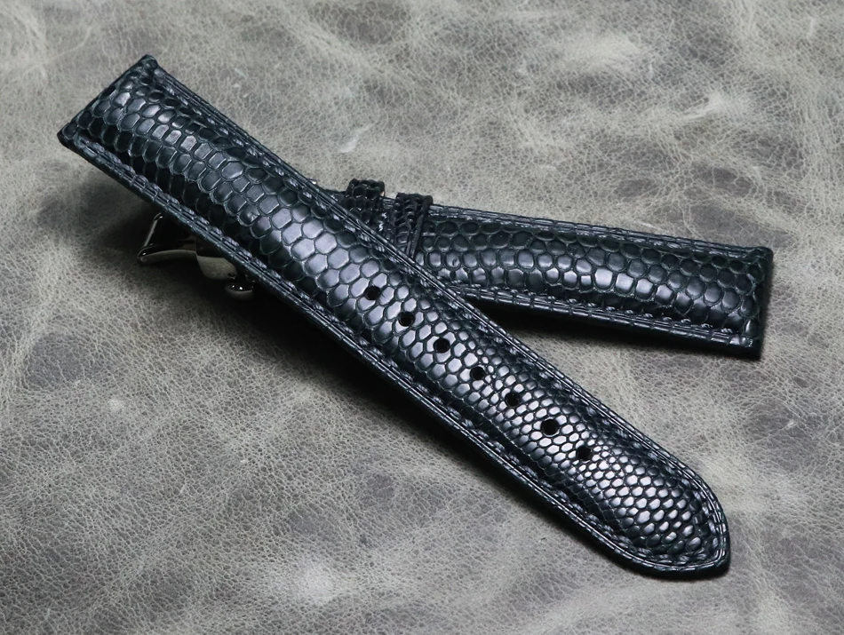 Ремешок для часов ручной работы из кожи ящерицы винтажный ремешок длиной 20 мм