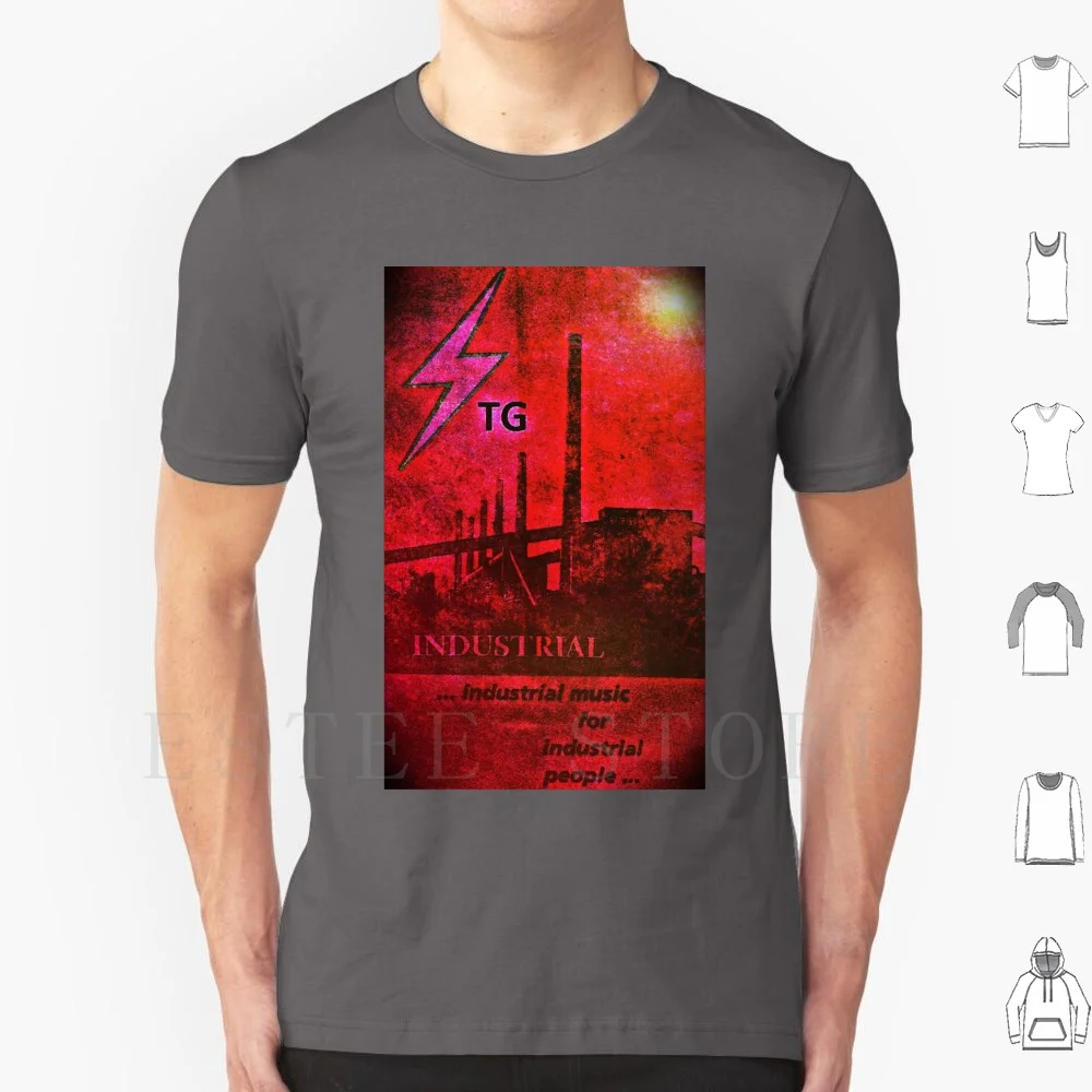 Throbbing Gristle T Shirt Men Cotton 6Xl Coil Psychic Tv Chris Cosey Nurse With Wound Current 93 Industrial | Мужская одежда