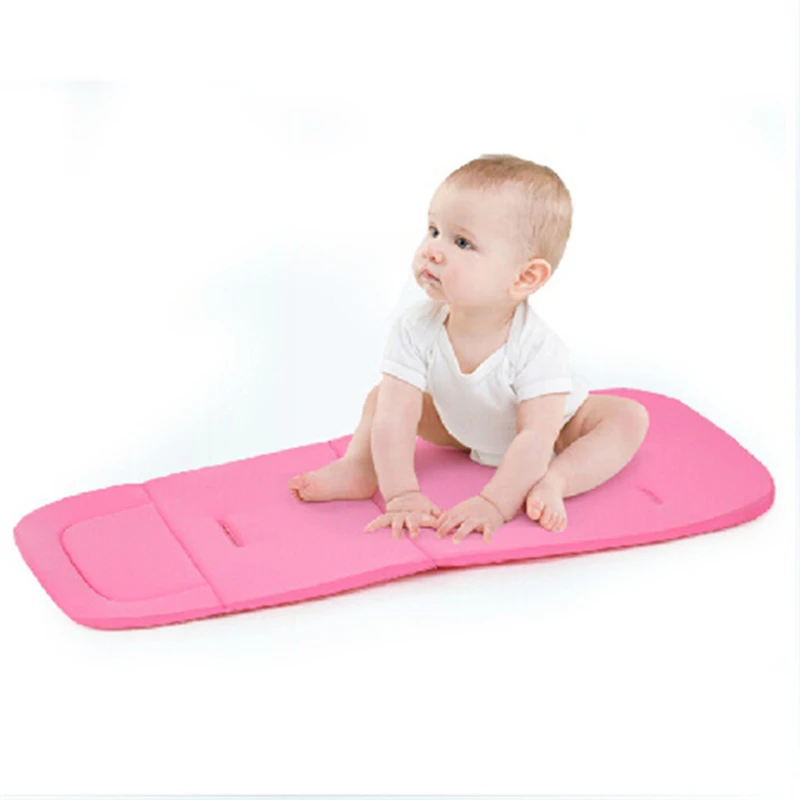 Almohadilla c&oacute;moda para cochecito de beb&eacute;, coj&iacute;n suave para asiento de carro de ni&ntilde;o, para las cuatro estaciones, 0-27M-0