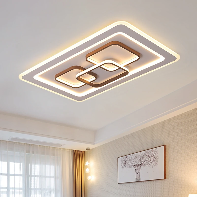 

Modern LED Ceiling Lights for bedroom Living room lustre de plafond luminaire Acrylic Square Round Ceiling lamp for home