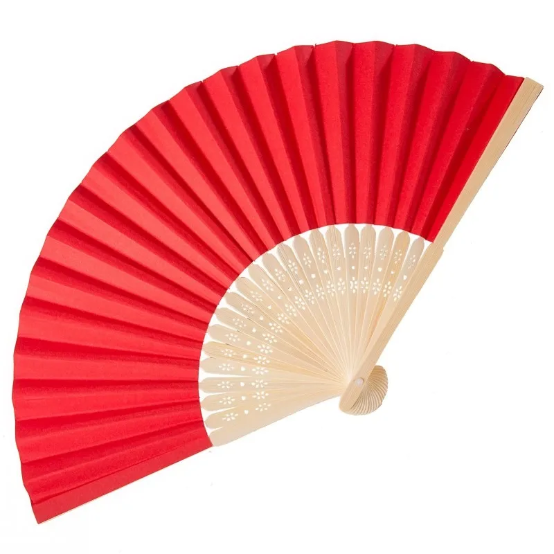 50 шт. красочный китайский бумажный складной веер свадебный подарок товары для